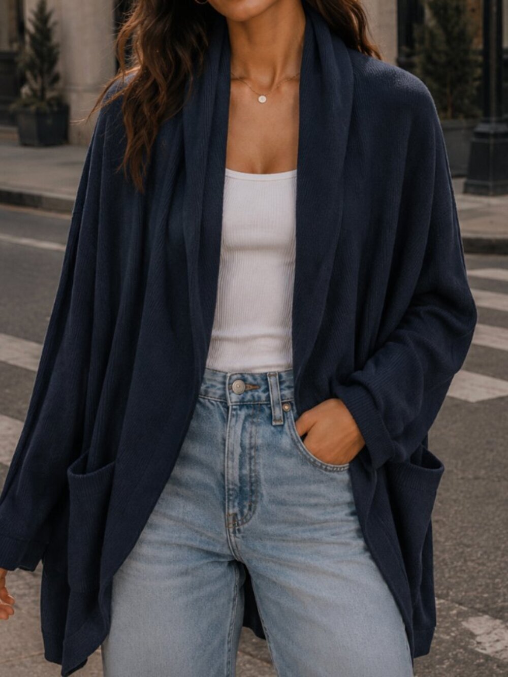 Lululemon Cabin Yogi Wrap Inkwell Cardigan Size 6
